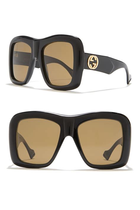 gucci multicolor square sunglasses|gucci black oversized square sunglasses.